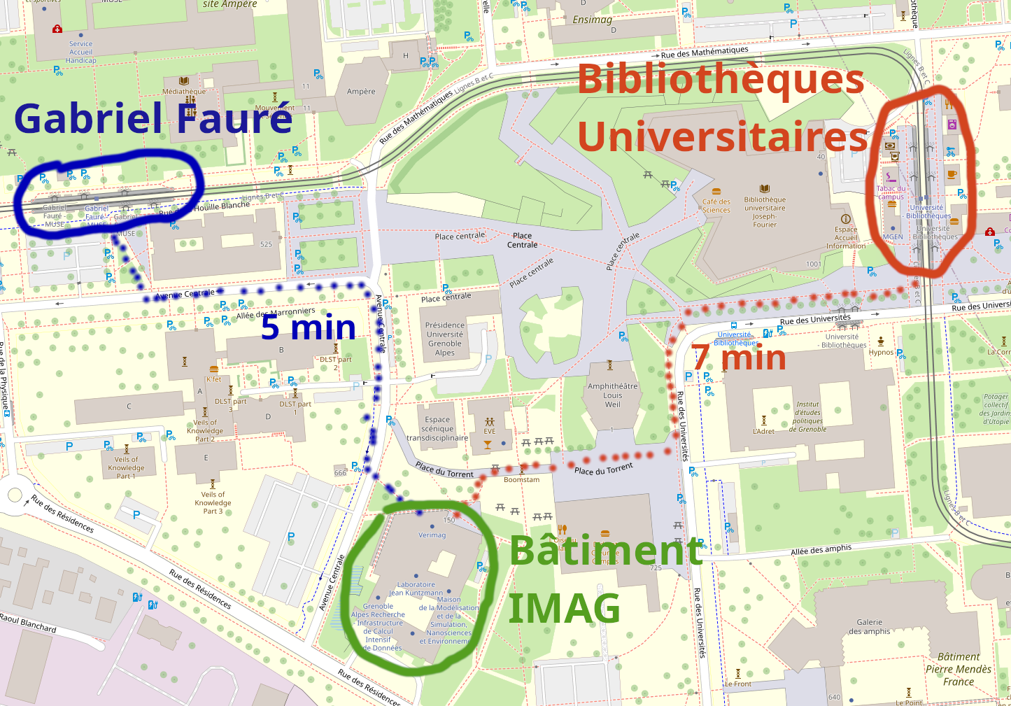University map